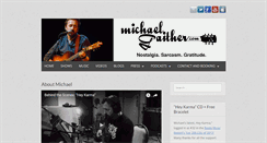 Desktop Screenshot of michaelgaither.com