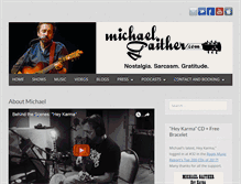 Tablet Screenshot of michaelgaither.com
